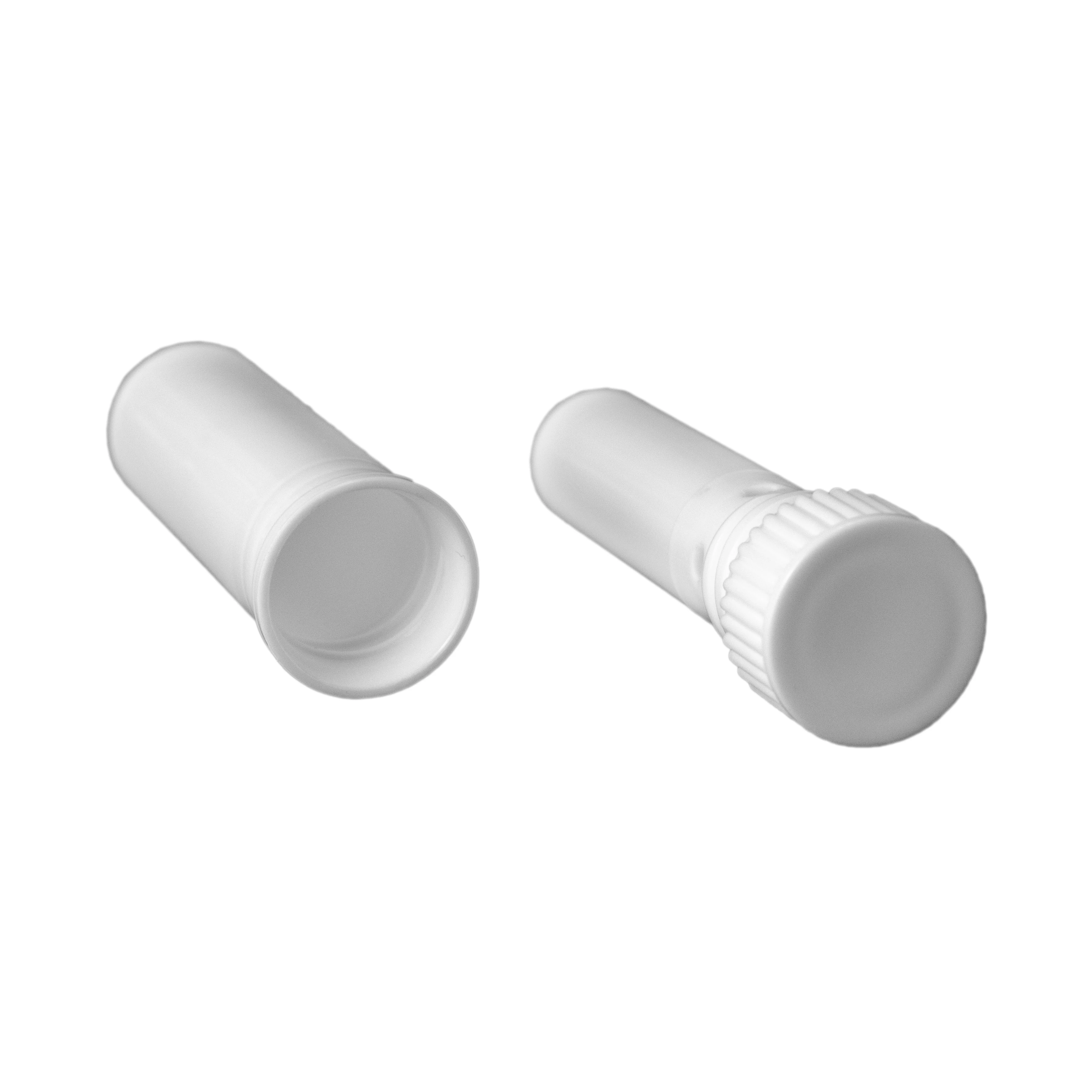 White Color Portable Empty Nasal Inhaler Tube