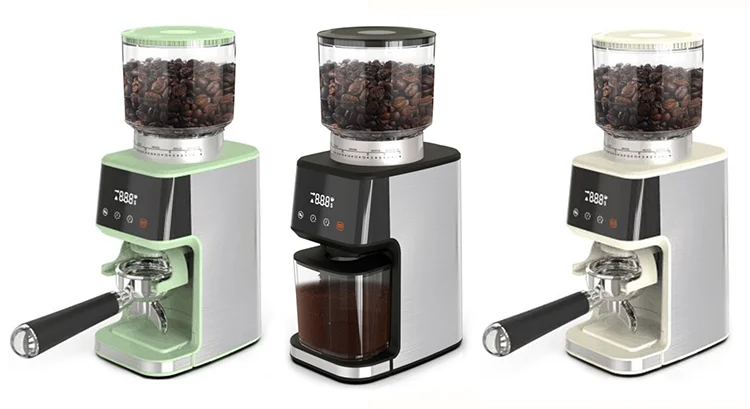 SHARDOR CG018 Conical Burr Coffee Grinder for Espresso,Touchscreen