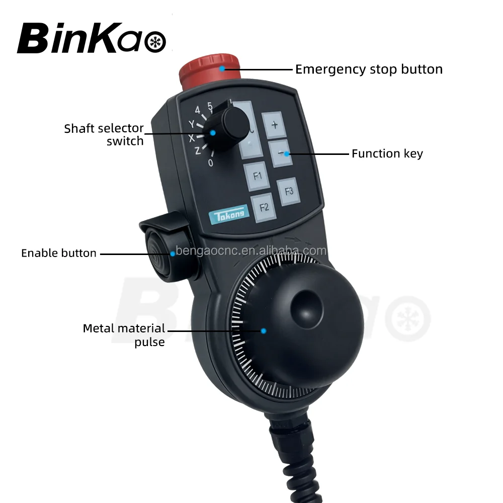 For Sinumerik With Coiled Cable 3.5 M Siemens Mini Handheld Unit Mpg Handwheel 6FX2007-1AD03 6FX2007-1AD13