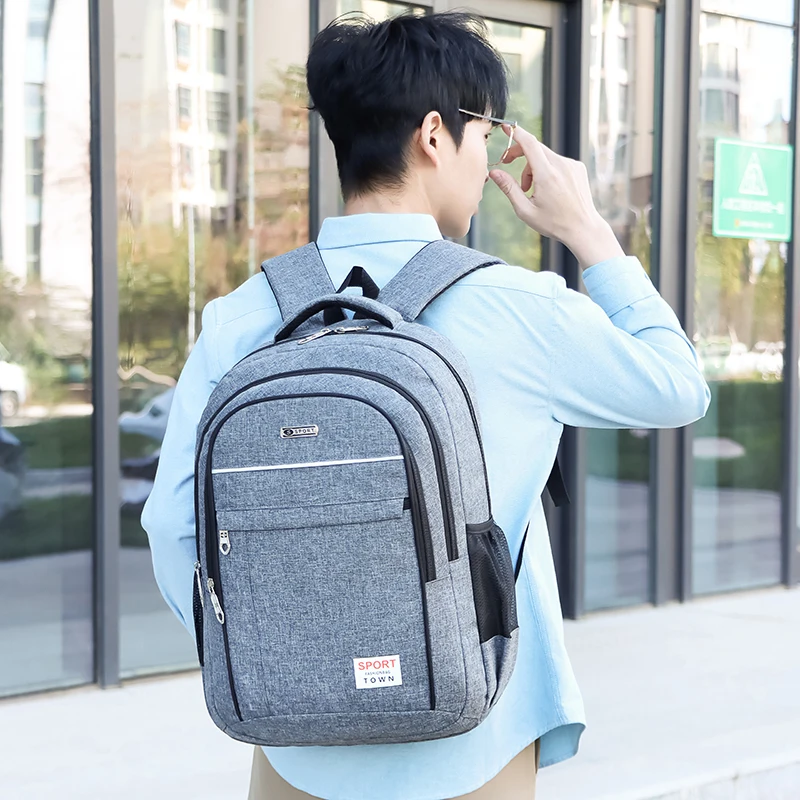 School Bag Mens Backpack Laptop Bag Stylish, Classic Laptop Bag