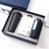 Navy blue le buckle coffee cup, PM137, charging treasure, paradi