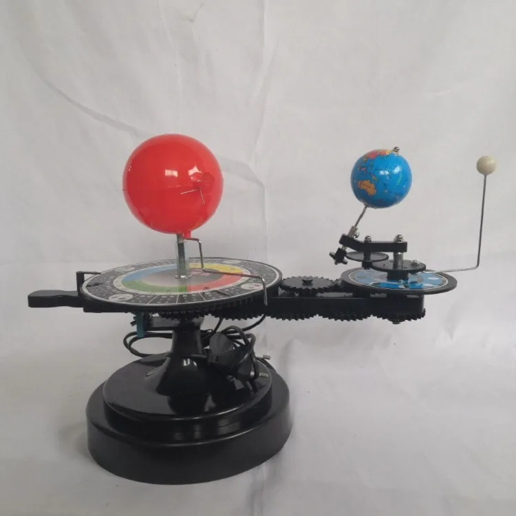 Electric Style Sun Moon Earth Model of Educational Equipment Solar System  Model Sun Moon Earth Model