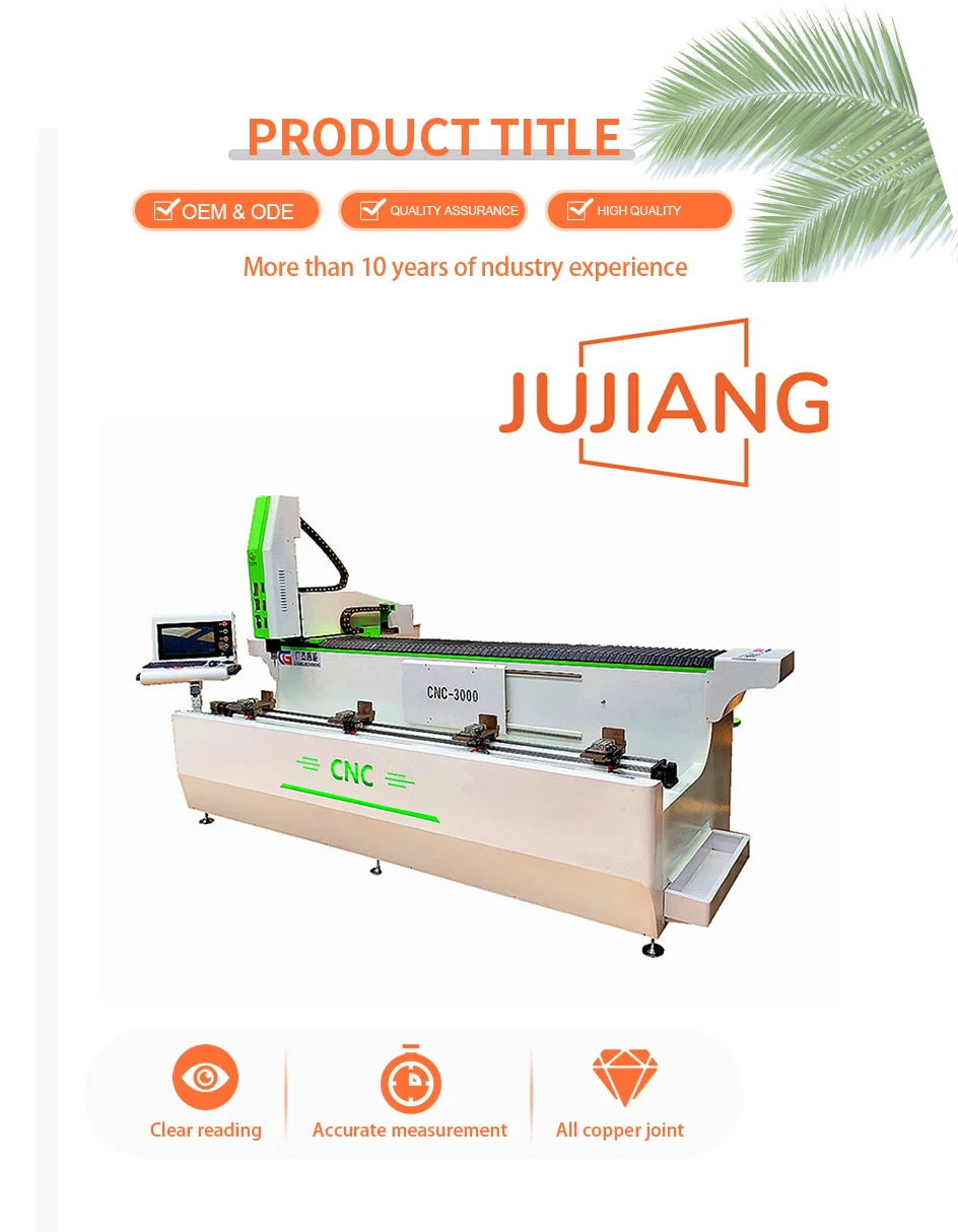 Jujiang Cnc 3000 알루미늄 프로파일 Cnc 드릴링 및 밀링 머신 고정밀 도어 및 창 장비 - Buy Cnc 드릴링 ...