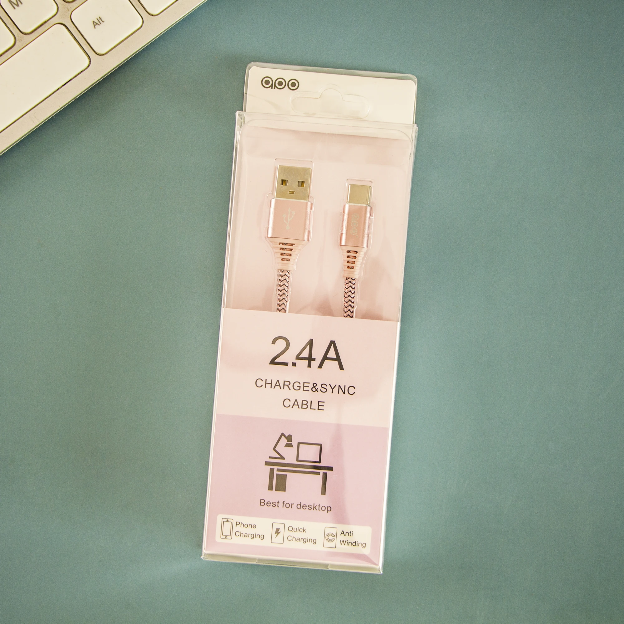 KIKI SHOOT L-070 1 Meter Type-C Quick Charging Cables