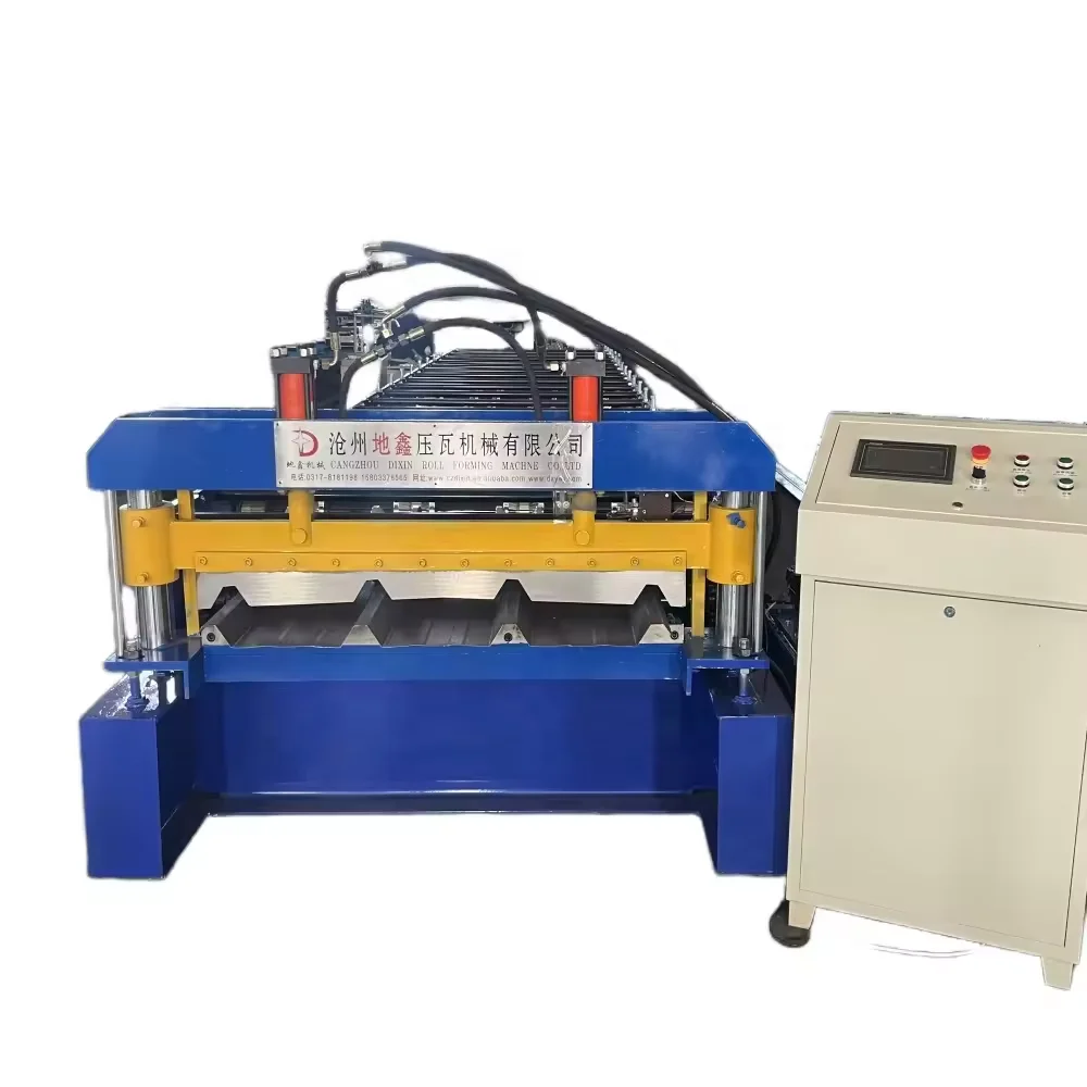 Automatic Metal Tr4 Tr5 Tr6 Roofing Sheet Crimping Machine Hydraulic Curving Machine Metal Roof Panel Bend Machine