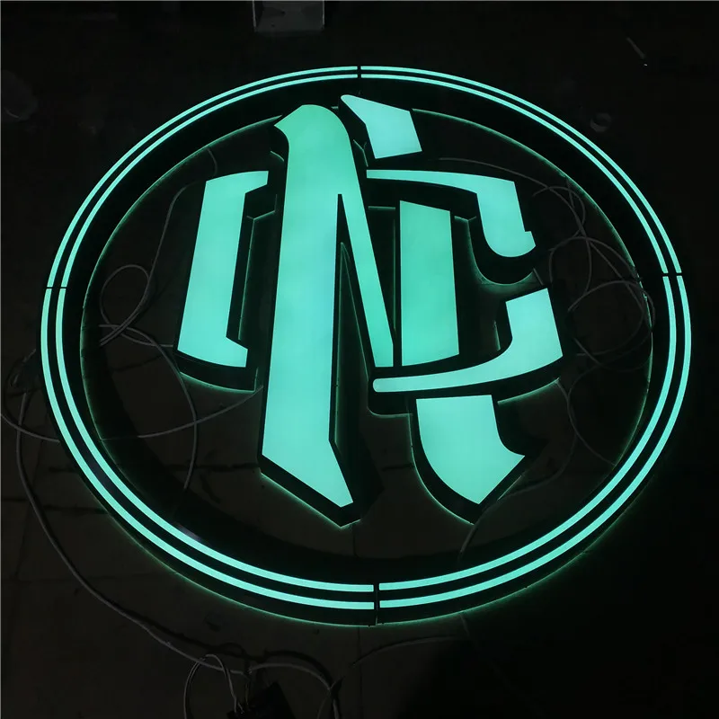 3D LED Illuminated Signs - Customizable Business Letter Signs