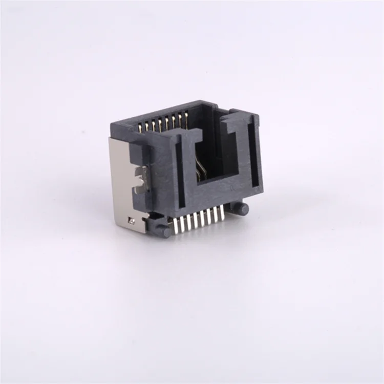 Оптовая Продажа rj45 Панель Крепление Ethernet Женский сетевой разъем модульный разъем 8P8C SMT RJ45 разъем