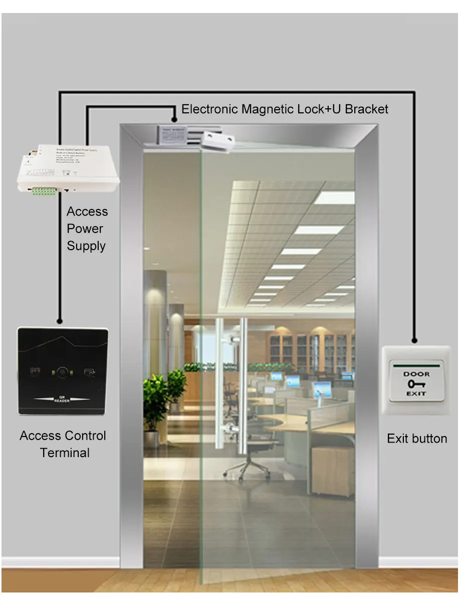 Smart NFC ID IC Card Reader with Wiegand Access Control