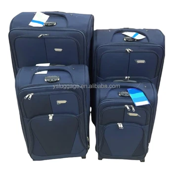 Soft Eva Fabric 20/24/28/32 2 Wheel Trolley Suitcase Business Travel Bags Luggage Set Of 4 Yongsheng Large Suitcases Bags Sets