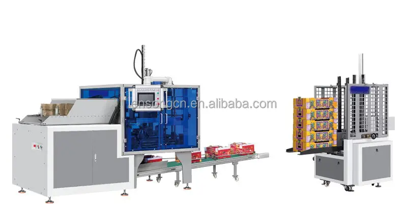 High Quality Corrugated Packaging Box Making Machine Vegetable Carton ...