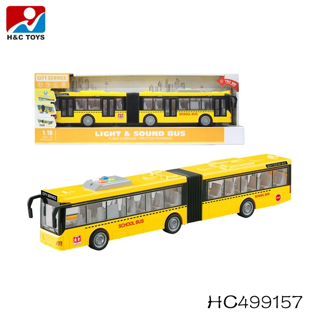 Jouet Bus De Transit Réaliste Avec Lumière Et Musique - Échelle 1:50, Alliage, Jaune - Modèle Pour Enfants Et Collection