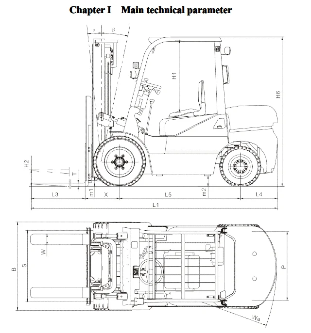3 Ton Diesel Forklift FD30 - Automatic Transmission Power
