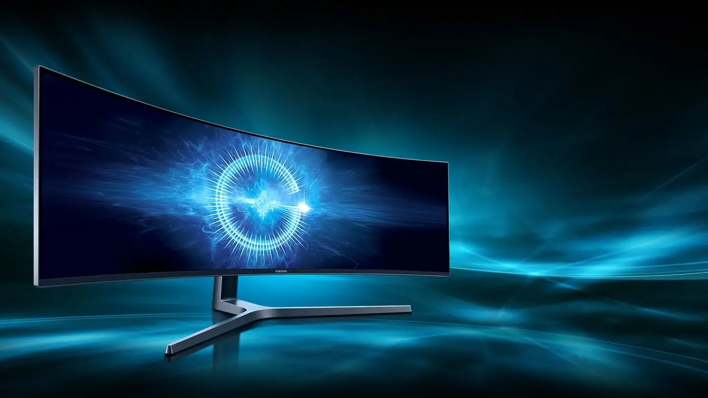 Sam Sung C49HG90DMC 49-Inch QLED Gaming Monitor - 144hz