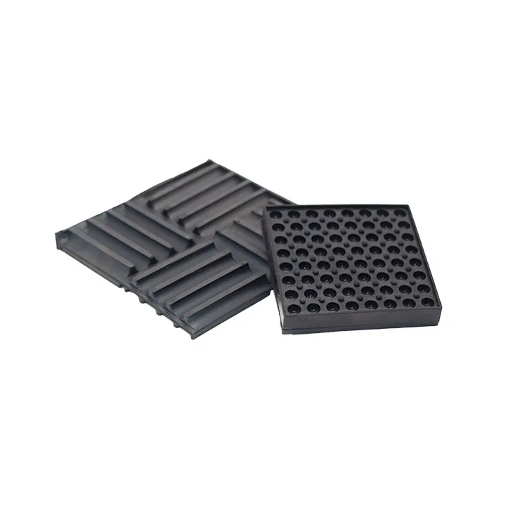 Rubber Demper Anti Vibratie Isolatie Buffer Vierkante Schokdemper Rubber Pad Voor Airconditioning