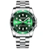 Cadran blanc acier-vert