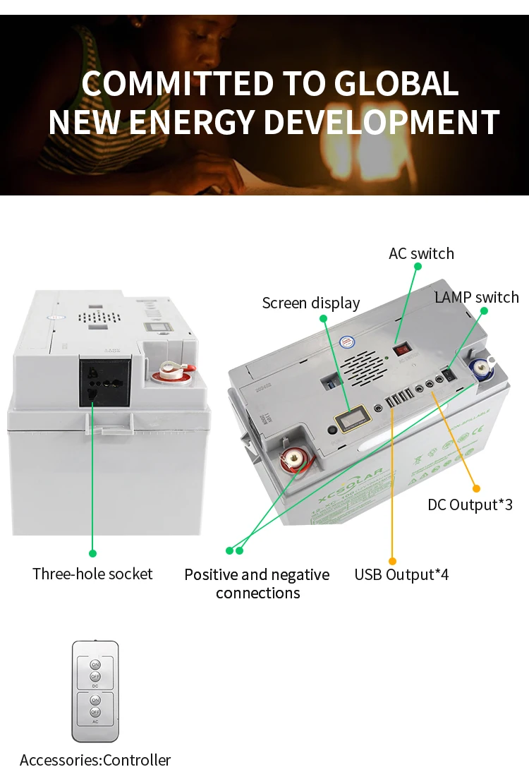 Power Storage Solar AGM/GEL Lead Acid Battery 12V 24V 48V 120Ah 150Ah 200Ah CE Sealed Rechargeable T11 for UPS and Car Use factory