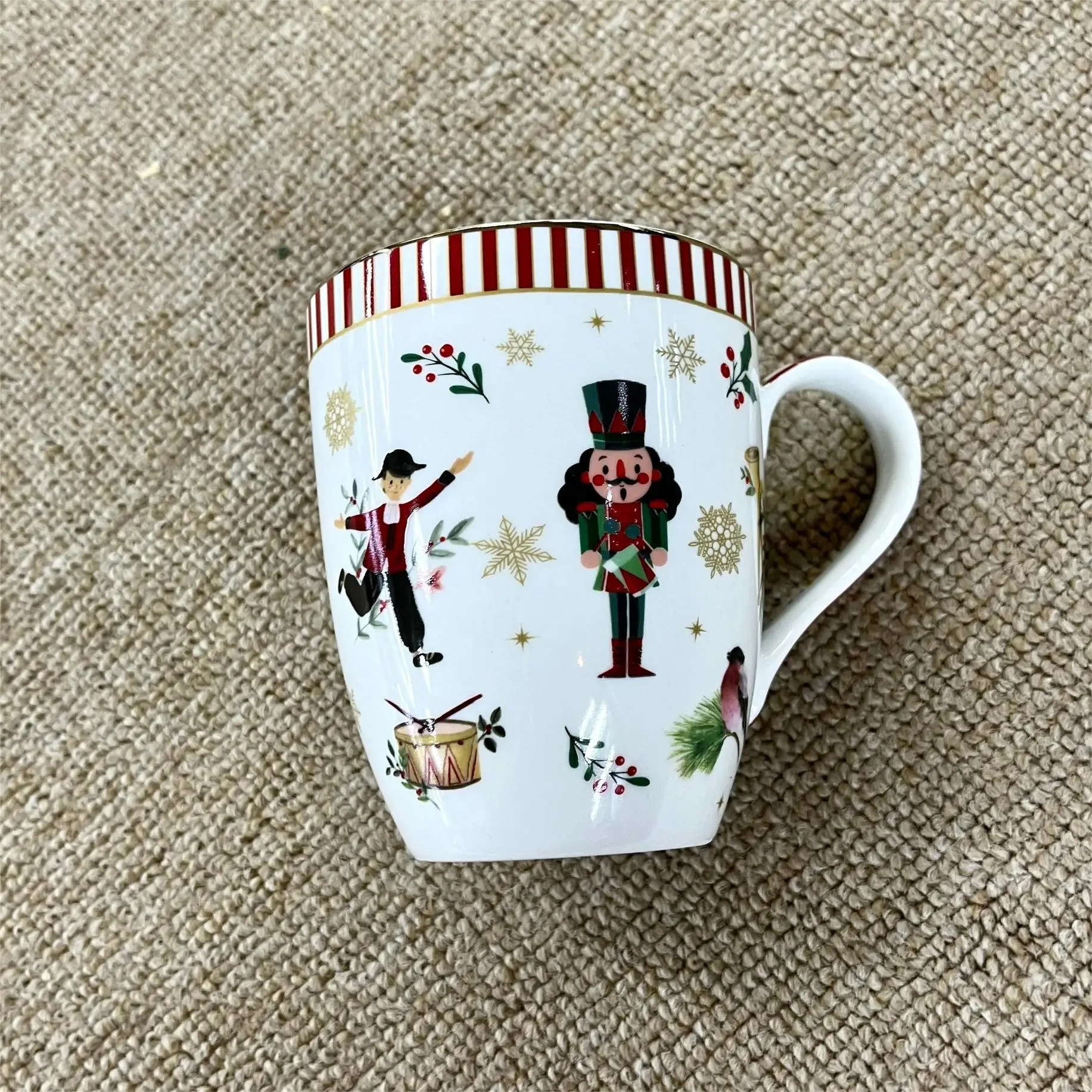 Christmas Coffee Cup Ceramic Mug Christmas Porcelain Tea Coffee Cup for Christmas Party supplier