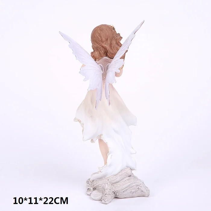 Feerique D Ange Feerique Blanc Nouveau Design 21 Vente En Gros Figurine Cadeau Souvenir De Mariage Mascotte Leger Jouets De Fin D Annee Buy Cadeau Promotionnel Vente Chaude Poly Resine Humaine Ange Ailes Fee Statues Couronne Figurines De Vacances