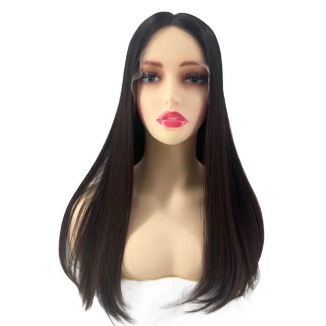 2024 Natural Russian Cuticle Aligned Lace Top Wig Luxury Human Hair Swiss HD Lace Front Wigs