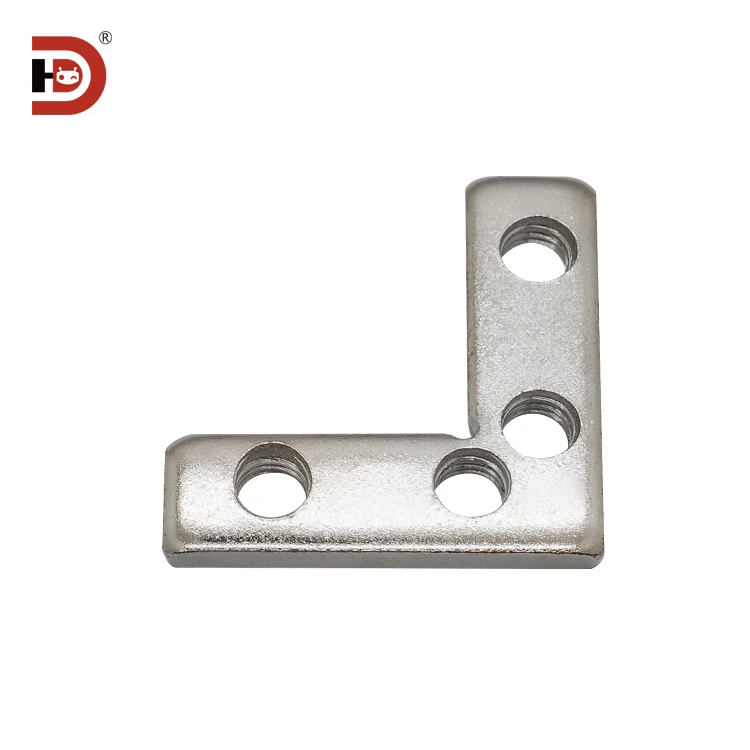 Industrial Aluminum Profile Side Connectors, Internal groove Connectors, Fixing Components 3030 4040, Frame Fixation manufacture