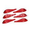 A set of 6 red beads