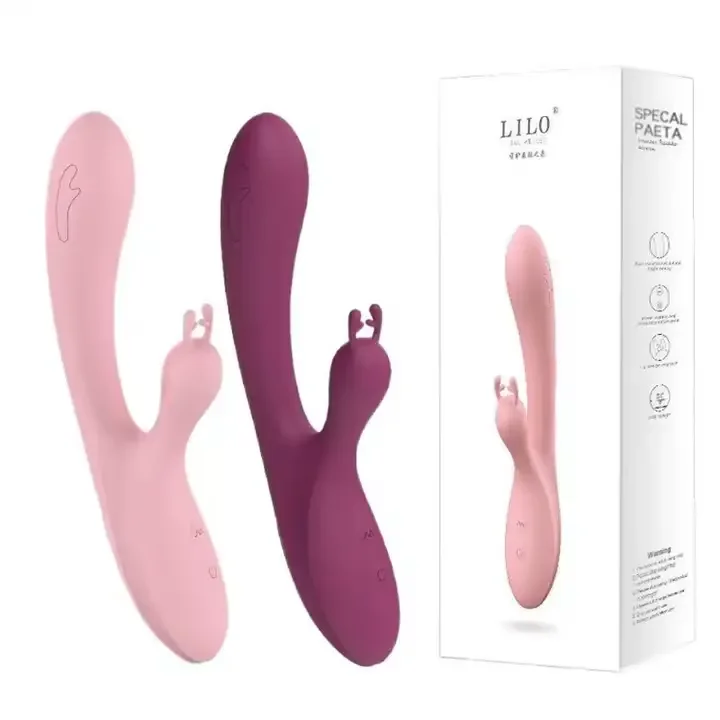 Amoura vibrator in use demonstration showing comfortable hand grip and application points