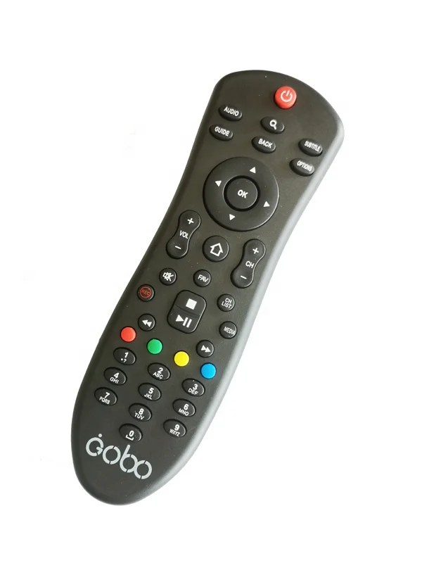 New Ir Remote Control with Fixed Code for Gobx Series M2 Digital Satellite Receiver