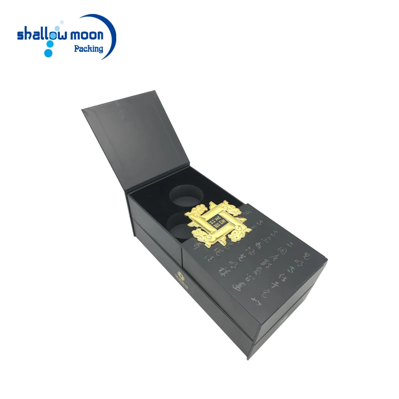 Caja De Regalo Con Cajón Deslizante De Cartón Con Logo  Personalizado,Embalaje Para Sujetador,Ropa Interior Para Hombre ,Lencería,Camiseta,Ropa,Calcetines - Buy Nuevo Cajón Deslizante Negro  Personalizado Pequeña Caja De Papel Redondo De Lujo Embalaje Cajas