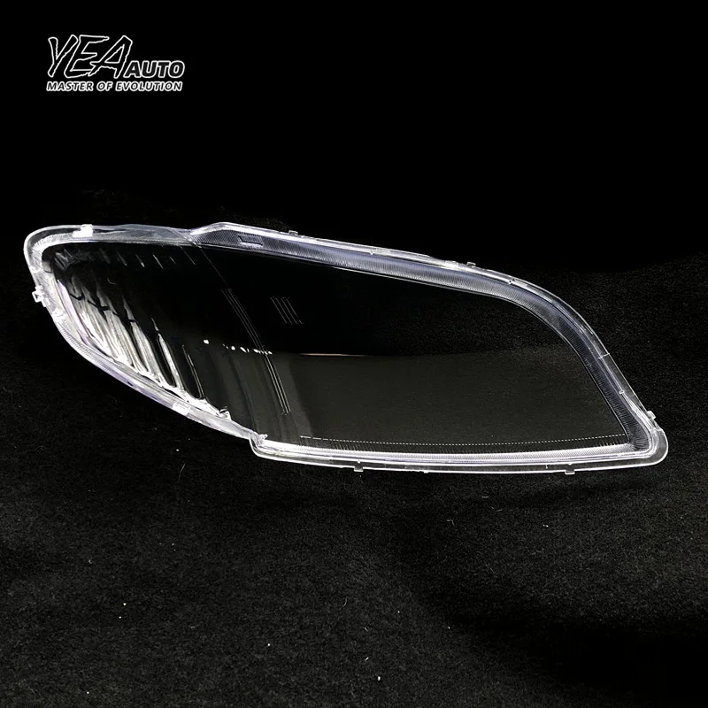 product yea auto car headlight cover lens glass for toyota vios 2003 2004 2005 lens cover pc lampshade clear shell-32