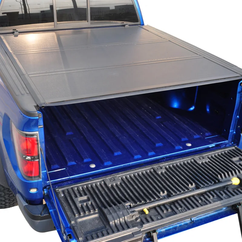 1 Custom Truck Bed Hard Tri Fold Tonneau Cover For 2022 Toyota Hilux ...