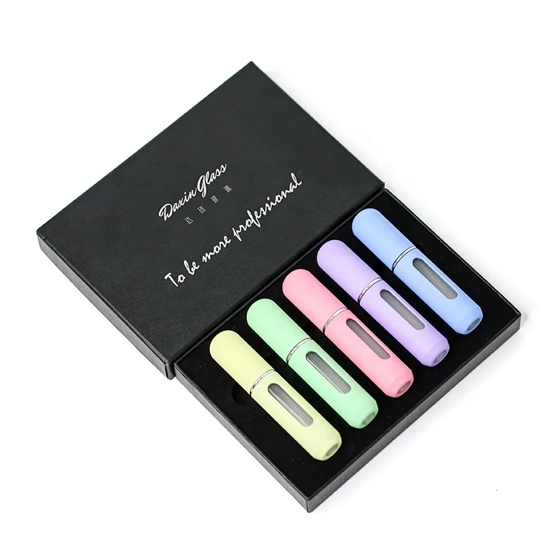 5ml Empty Atomizer Glass Bottomfill Perfume Bottle Portable Spray