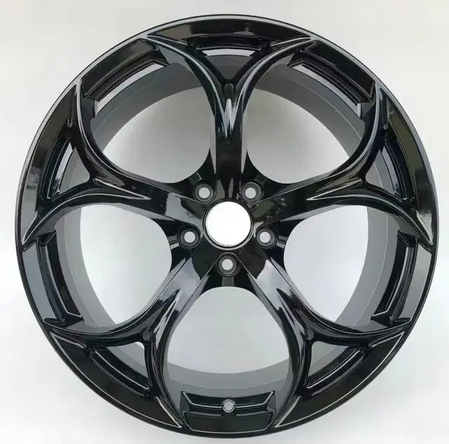 XINLAI Custom Four Leaf Clover Spoke Design 17 18 19 20 2122Inch Aluminum Alloy 1-piece Forged Wheels for Alfa Romeo Stelvio - Image 3