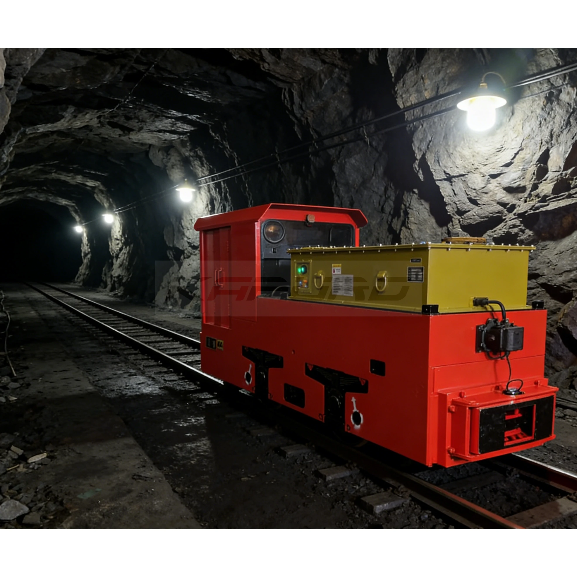 product mining explosion proof electric locomotive customizable underground tunnel narrow gauge tractor with bearing  pump 5t capacity-19