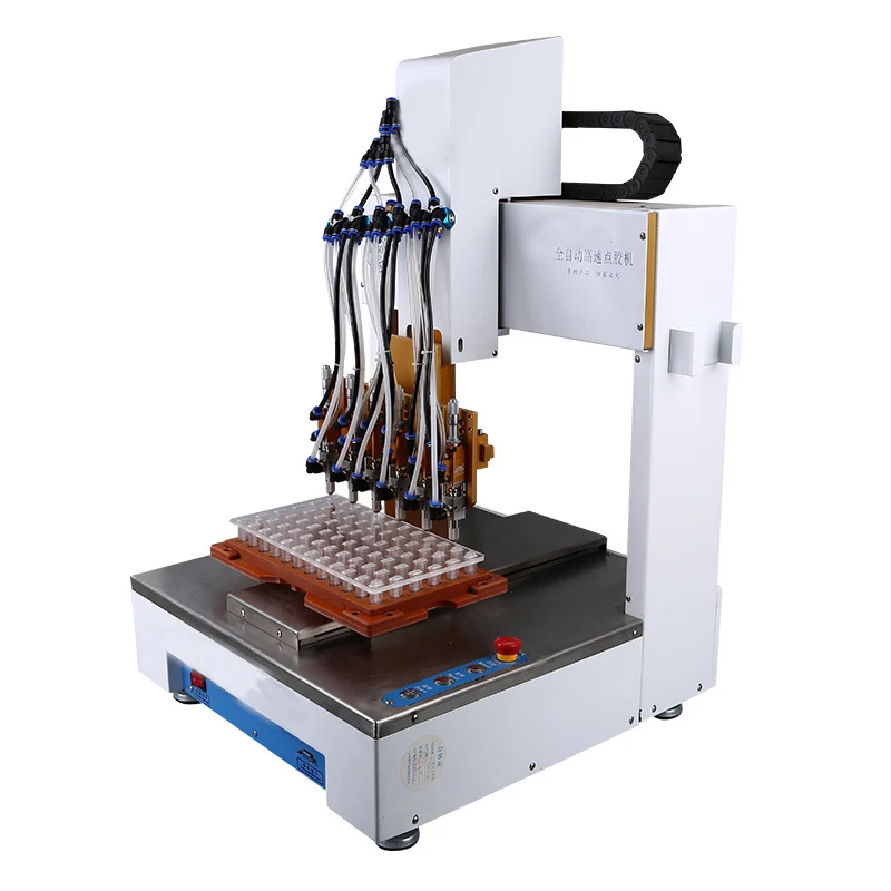 Машина для инъекции масла thc, полуавтоматическая машина для розлива масла для электронных сигарет, Роботизированный дозатор клея с шприцом