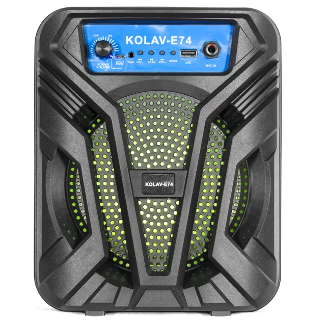 Source Speaker type Newest portable active rechargeable speaker KOLAV-E74  on m.alibaba.com