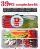 Lure baits-39 pieces-fishing line