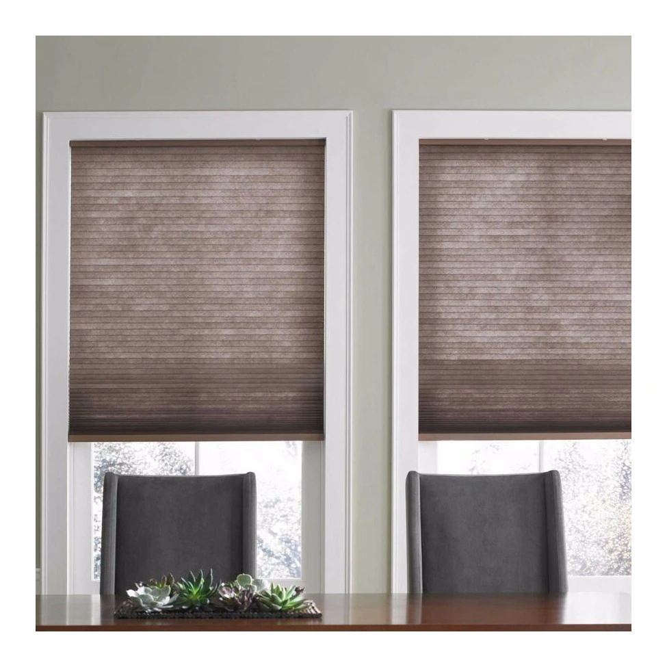 QINGYING Factory Customized Motorized Honeycomb Roller Blinds for Office