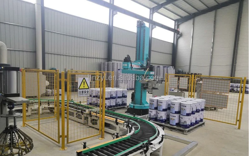 Industrial Automatic Robot Stacker Single Column Multi Joint Palletizer ...