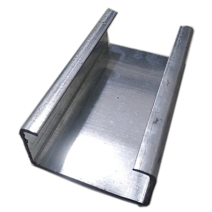c Shaped Mild Cold Formed U Channel Galvanized Steel Channels and Studs