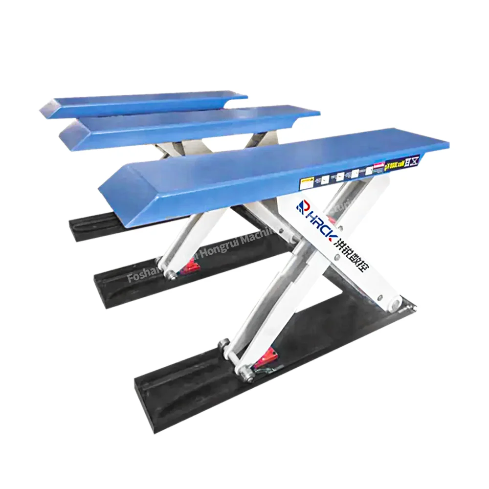 Foot Pedal Control Hydraulic Lift Table Smooth Lifting for Seamless Woodworking Panel Transportation