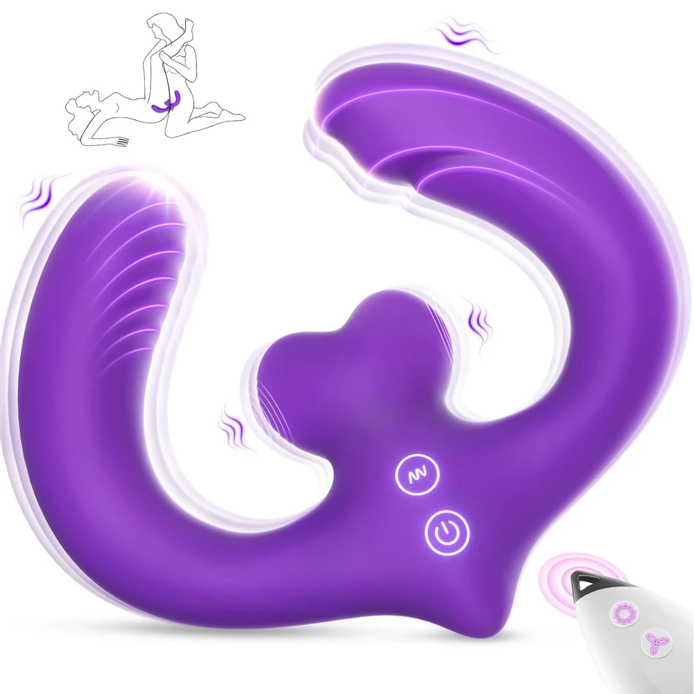 Sex Toy Box 7 Vibrating Modes Remote Control Vibrator Strapless Long Dildo Lesbian Sex Toys for Women Double Ended DildoVibrator