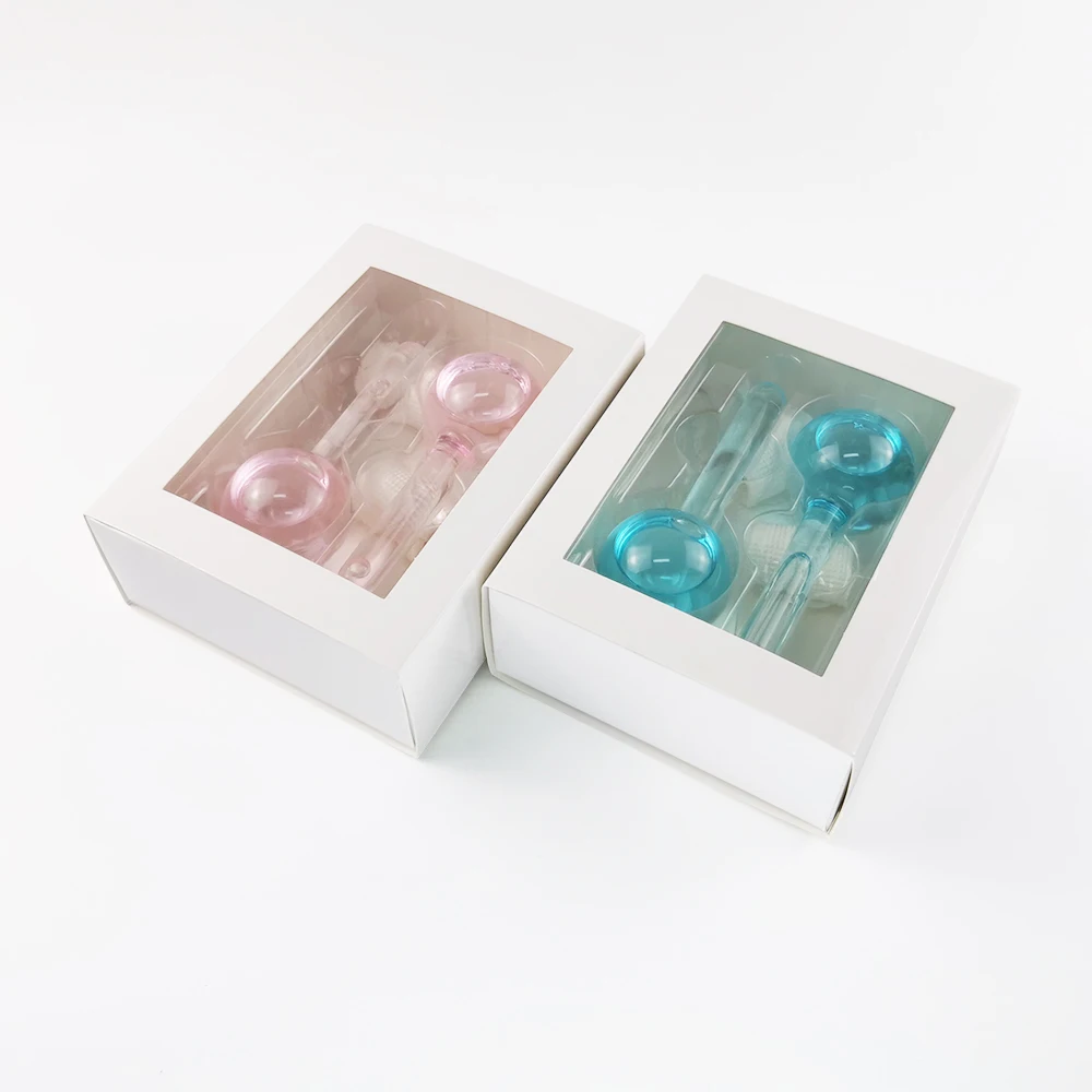 Stronger Glass Cold Face Massage Facial Ice Globes Buy Ice Globes