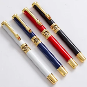 Luxury Customized Logo Roller Signature Business Gift Metal Pen