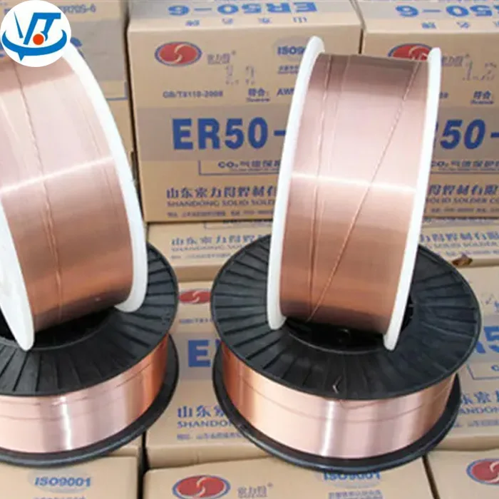 Co2 Mig Welding Wire Aws Er506 Er70s6 0.8mm 1.2mm Copper Welding Wire