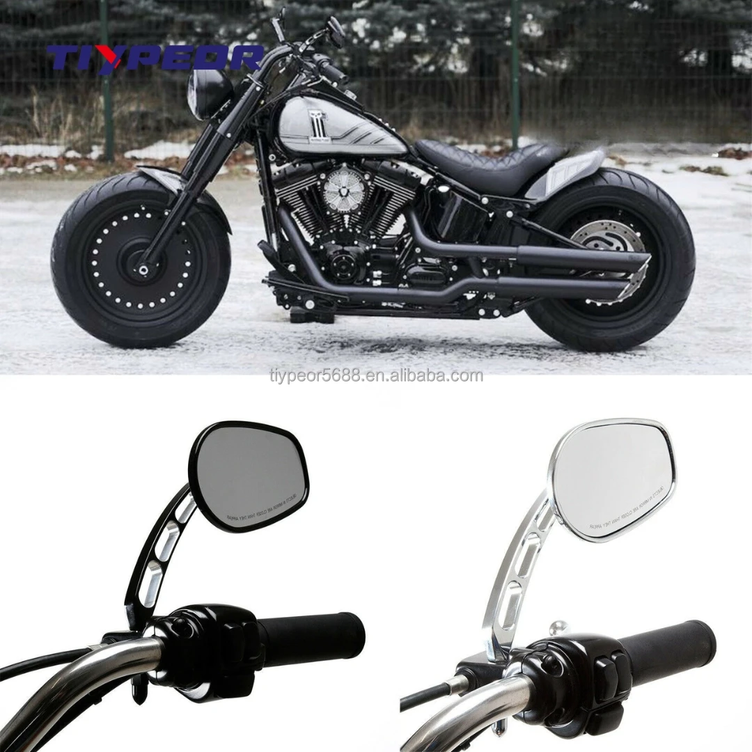 product tiypeor motorcycle rear view rearview side mirrors for harley touring road king road glide sportster 883 x48 1200 dyna-8