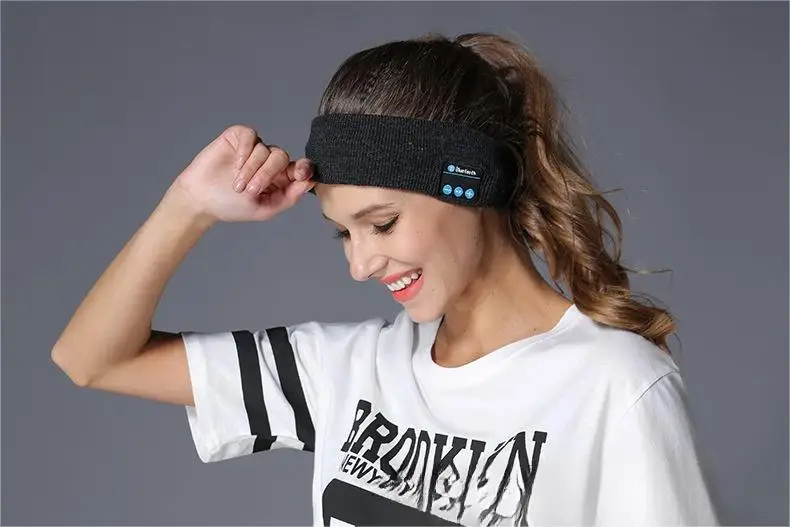 Bluetooth Sport Sleep Headband For Universal Model Comfortable Washable Latest Technology Myc0282 Laudtec supplier