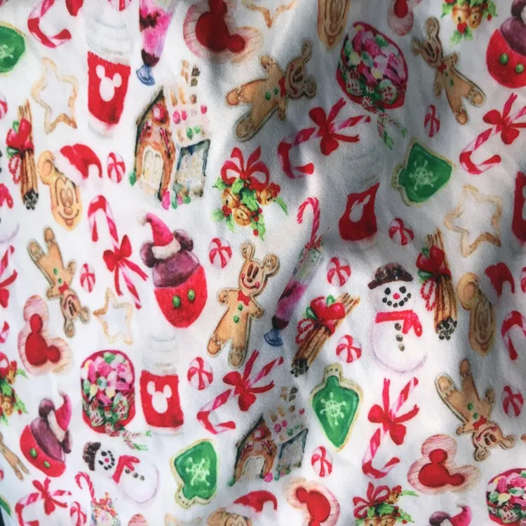 NO MOQ DBP Fabric Custom Design Double Brushed Poly Digital Print Fabric for Cloth