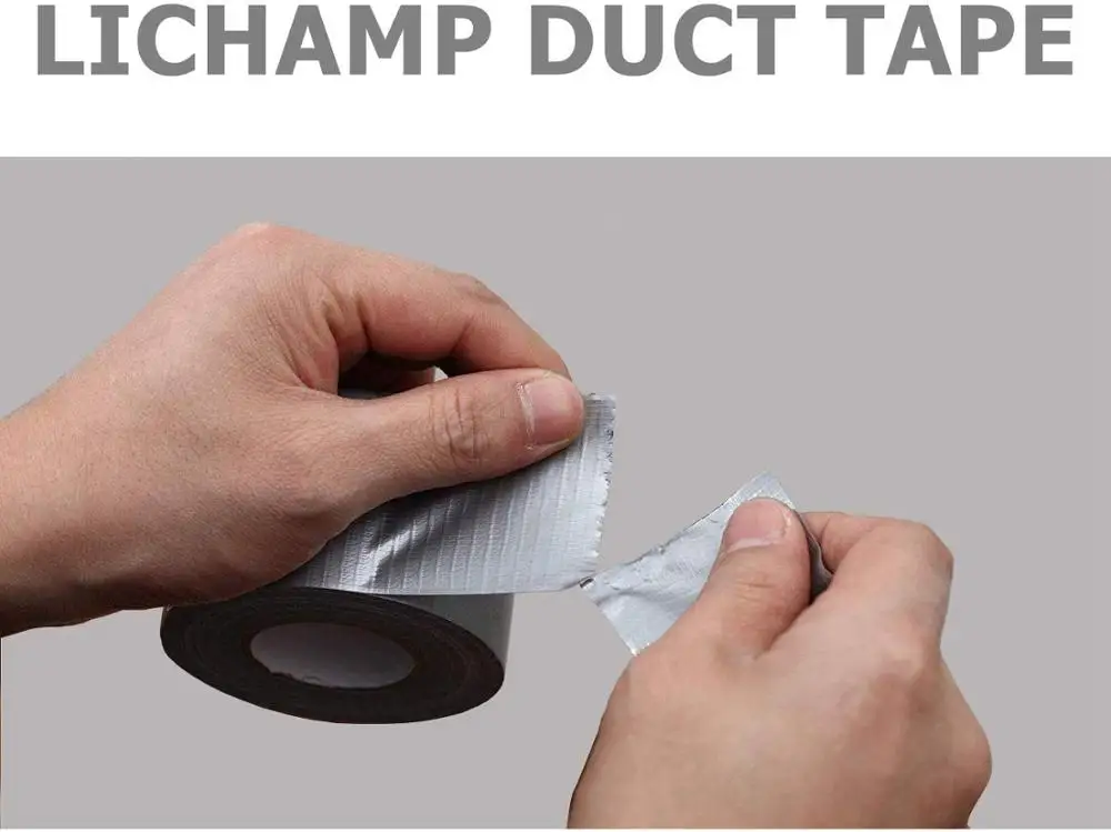Lichamp LICHAMP Heavy Duty Silver Duct Tape Bulk Multi Pack