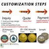 steps to customize your coins