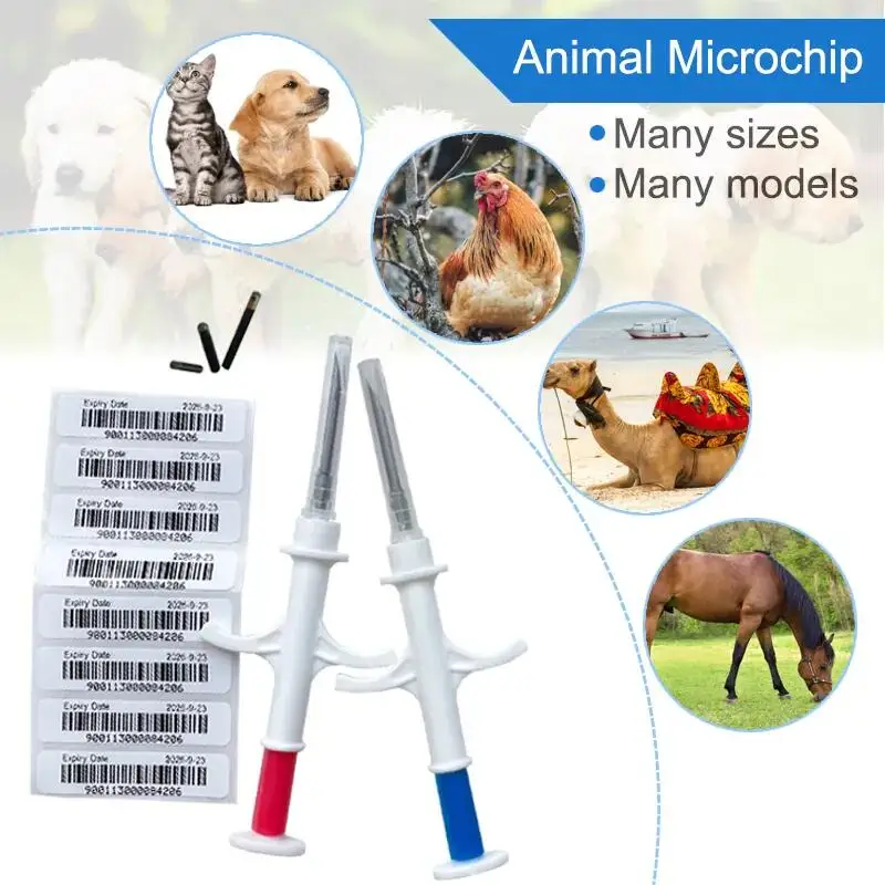 2.12x12mm RFID Pet Microchip
